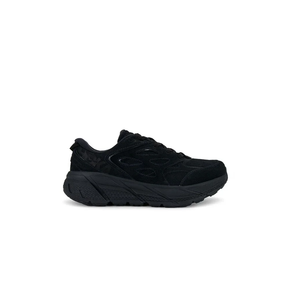Hoka One One Men's U Clifton L Athletics Running Sneakers Black NWOB 12.5‎ $170